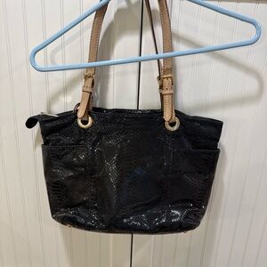 Michael Kor Elegant Black Tote Bag